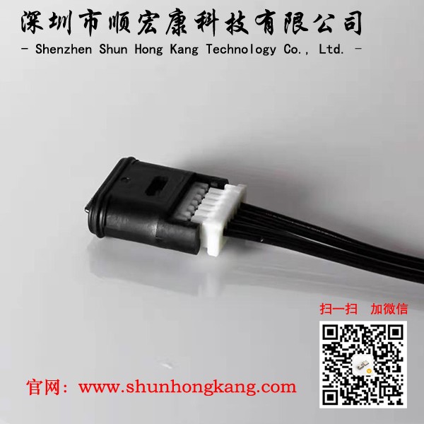 Type-C 6pin母座舌片外漏- IP54防水 DIP插件充电连接器